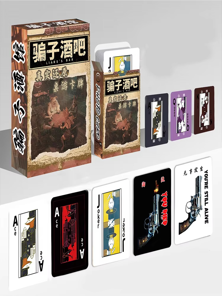 Board Game Land - Juego de Cartas Liars Bar, Juego