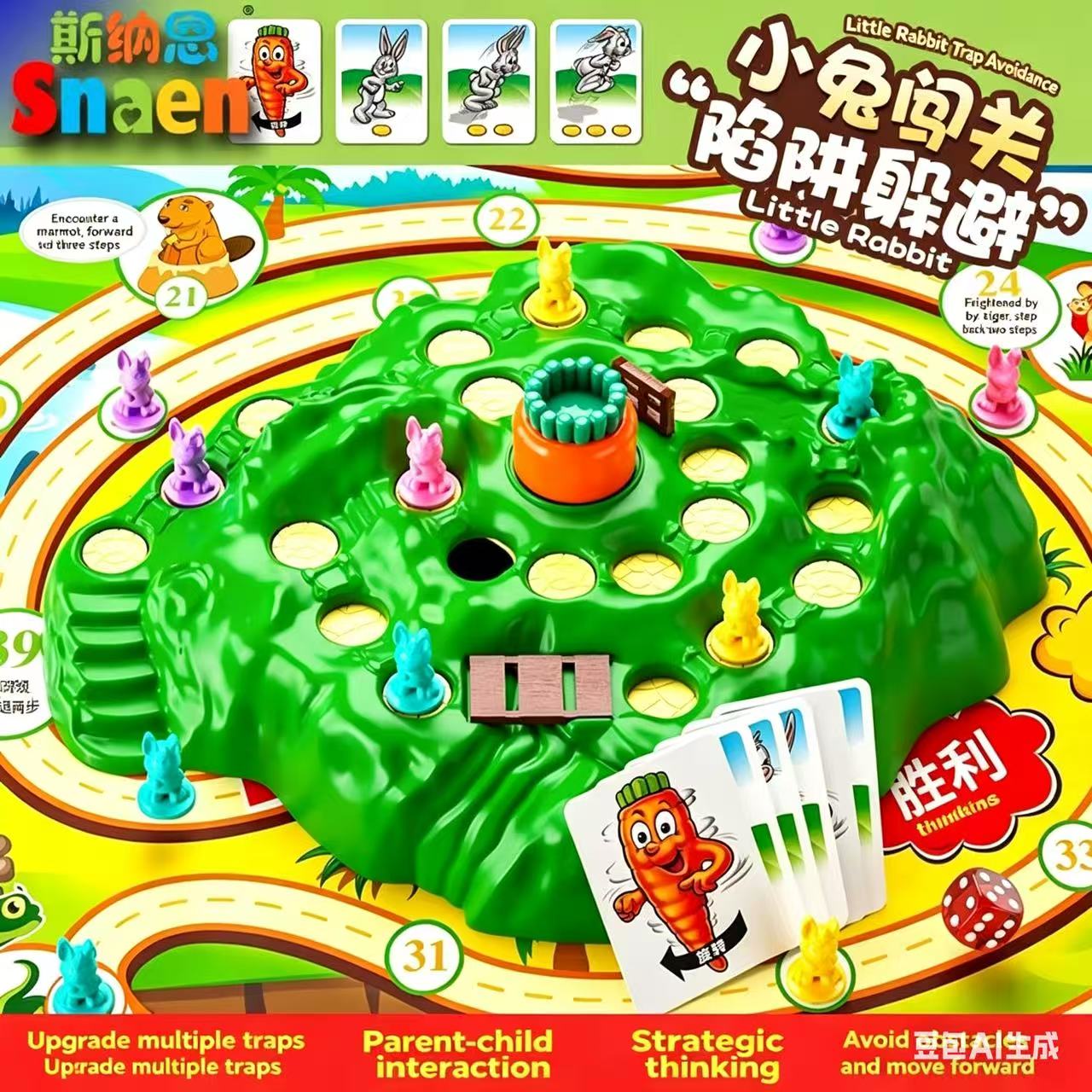Board Game Saboteur - Juego de Mesa Interactivo para Padres
