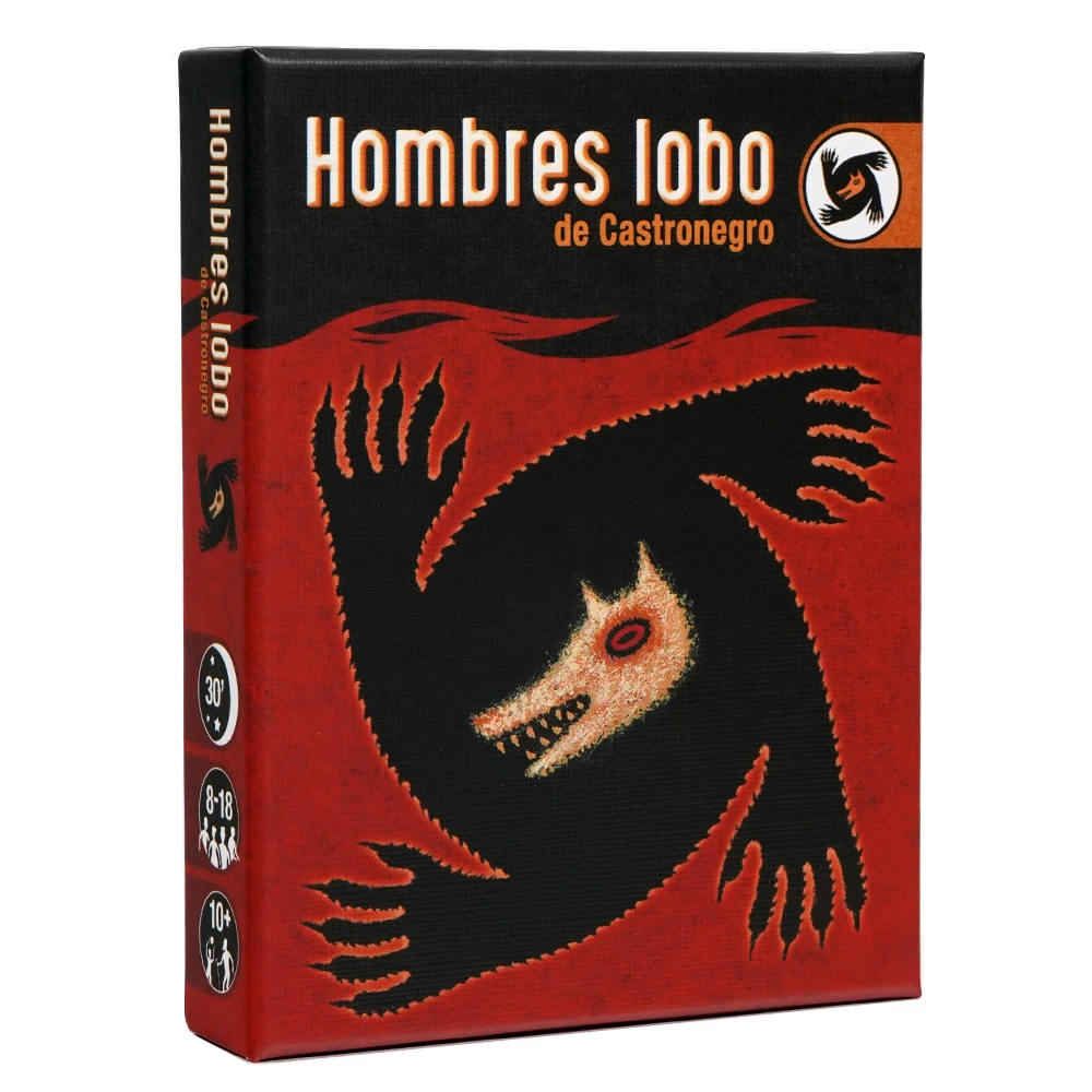 Board Game Werewolf - Cartas de hombre lobo, juego de
