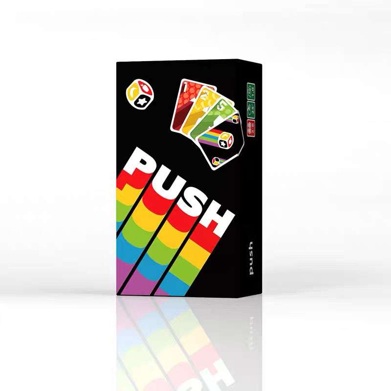 Board Game Strategi - Juego de cartas de empuje Juego