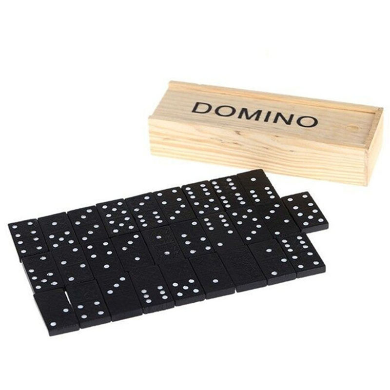Board Game Land - Juego de Dominó de Madera de