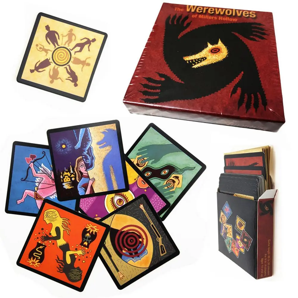 Board Game Werewolf - Juego de Mesa Werewolf Killing, Juego