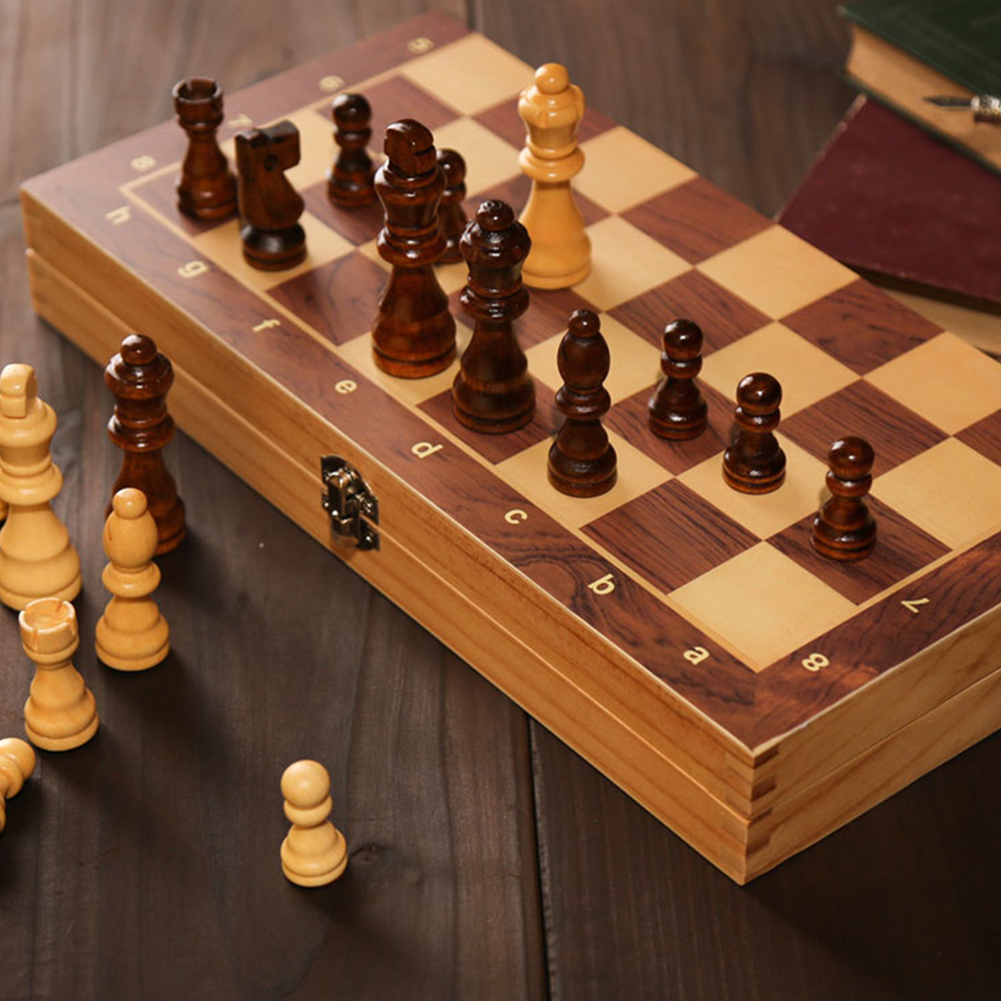 Board Game Quacks - Tablero de Ajedrez Grande de 29x29cm,