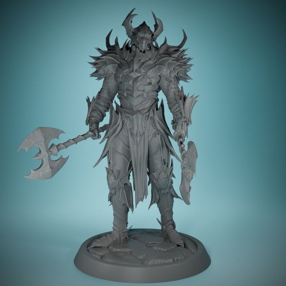 Board Game War - Figuras sin alas de Caballero demonio,