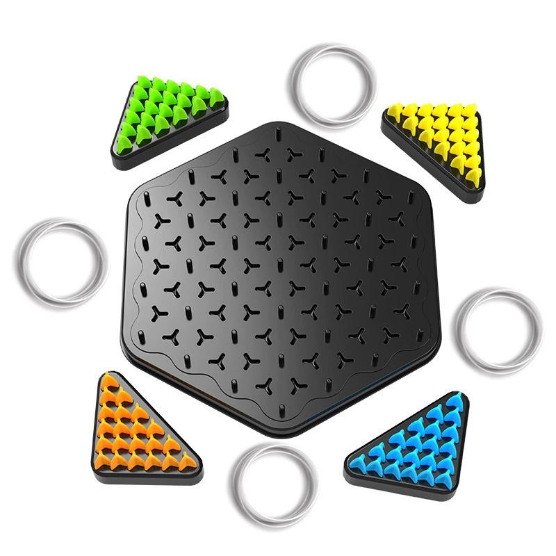 Board Game Sequence - Juego de Ajedrez Triangular con Bandas