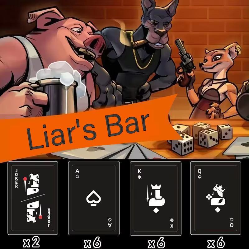 Juego de Cartas Liars Bar, Jue - Board Game Land reseña y precio