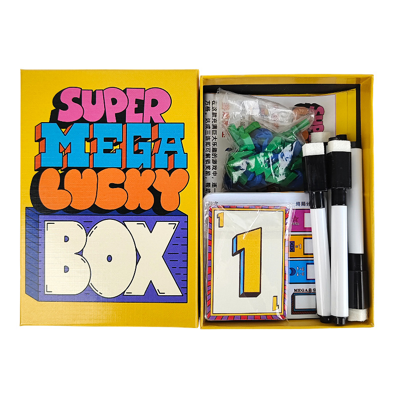 Juego de Mesa Super Mega Lucky - Board Game Strategi reseña y precio
