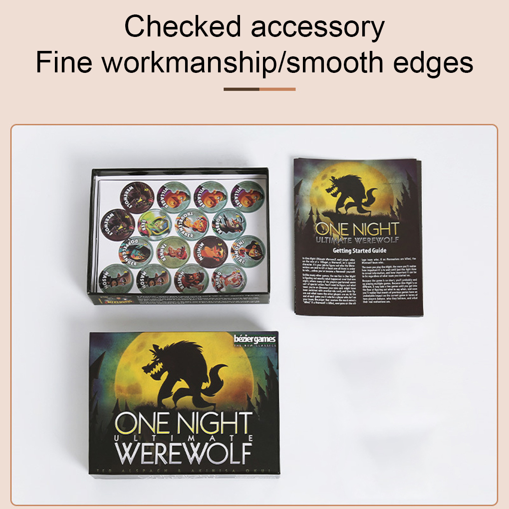 One Night Ultimate Werewolf, J - Board Game Werewolf reseña y precio
