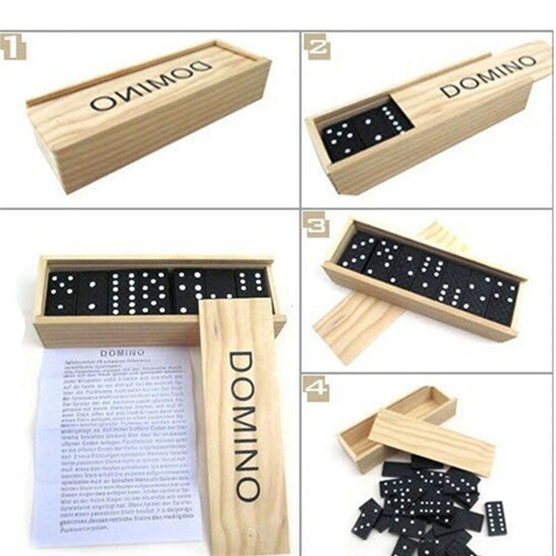 Juego de Dominó de Madera de 2 - Board Game Land reseña y precio