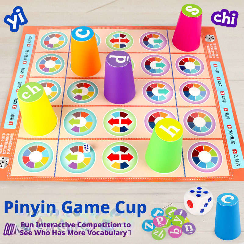 Juego de mesa chino Pinyin par - Board Game For 6 Years Old reseña y precio