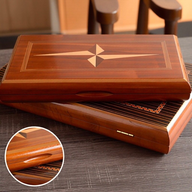 Juego de Backgammon de Madera  - Board Game Quacks reseña y precio