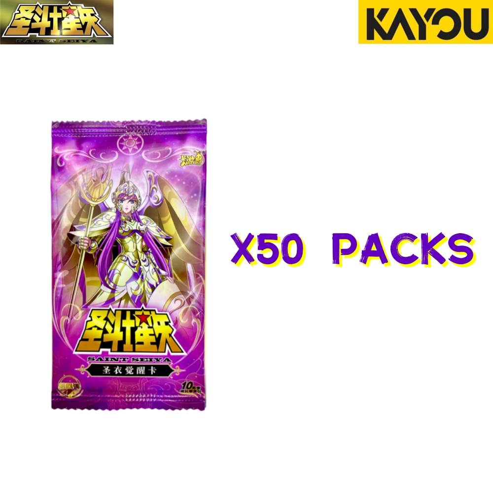 Cartas Kayou Saint Seiya, 50 p - Board Game Quest reseña y precio