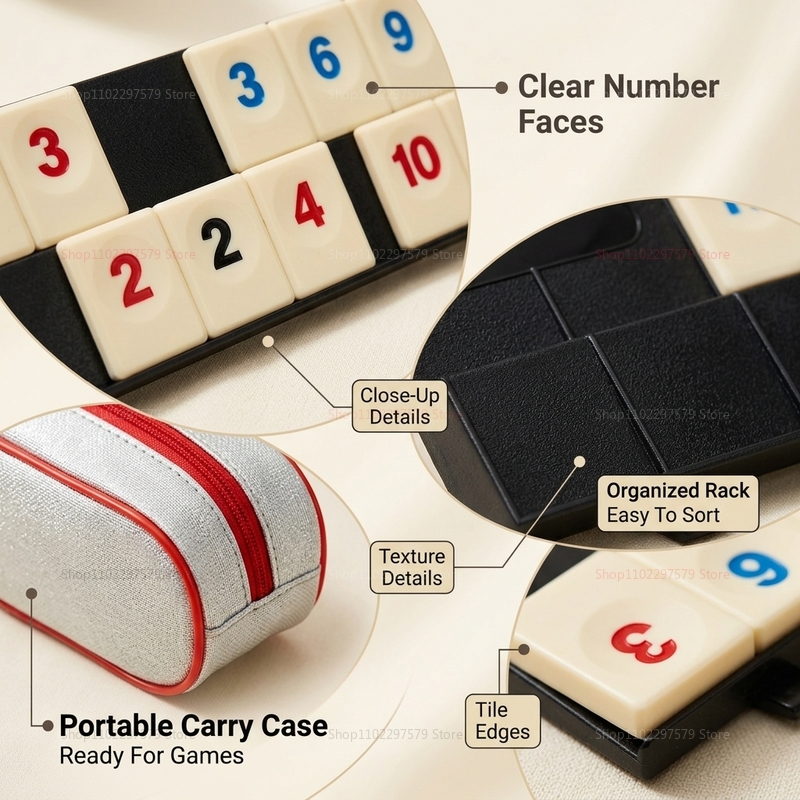Nuevo juego de Rummy Cube 2026 - Board Game Sequence reseña y precio