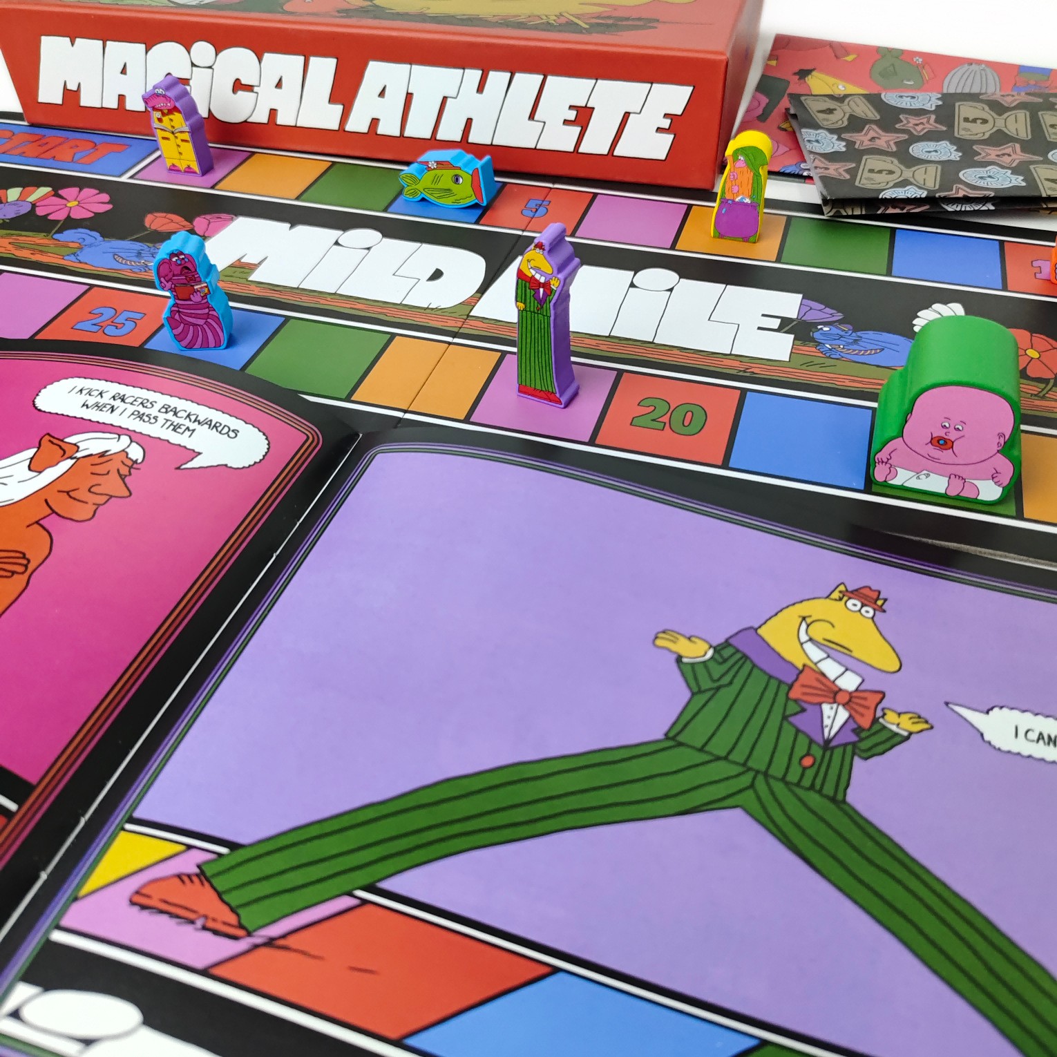 MAGICAL ATHLETE Juego de Carta - Board Game Strategi reseña y precio