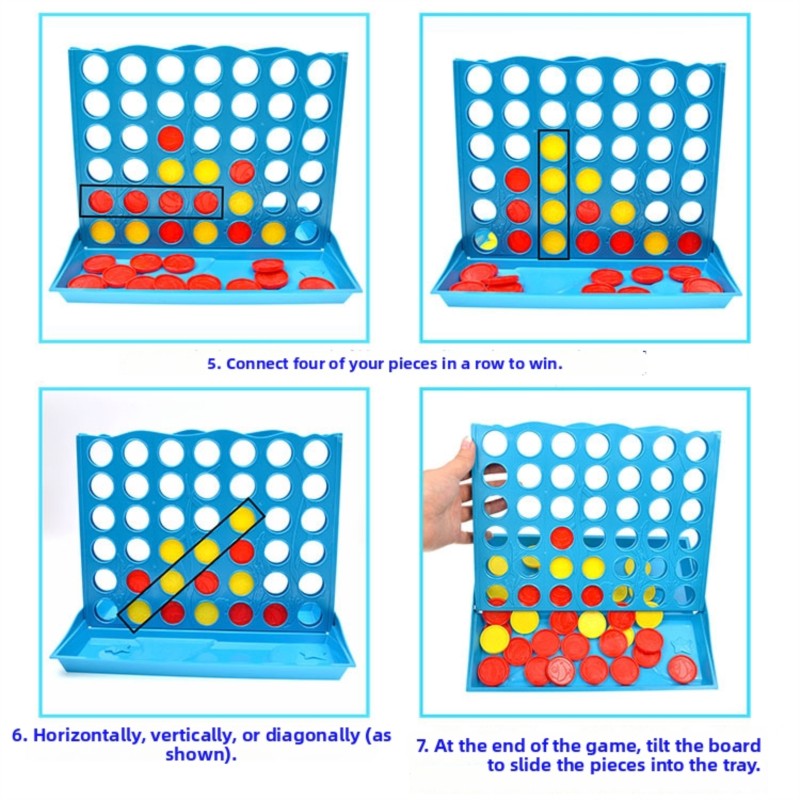 Juego de Mesa 3D Cuatro en Ray - Board Game Fun reseña y precio