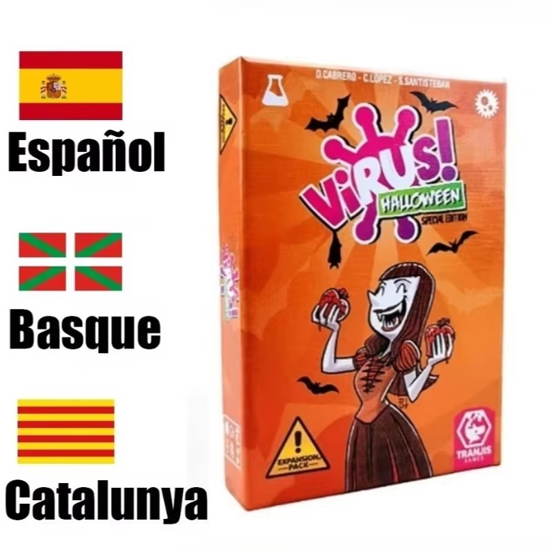Tarjeta de juego interactiva t - Board Game Virus reseña y precio