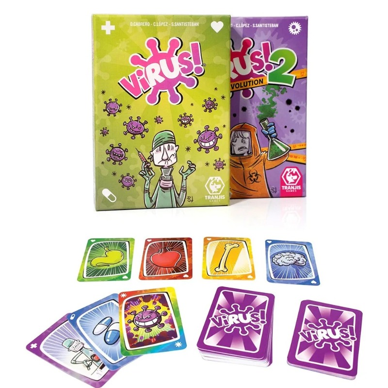 Tarjeta de juego interactiva t - Board Game Virus reseña y precio