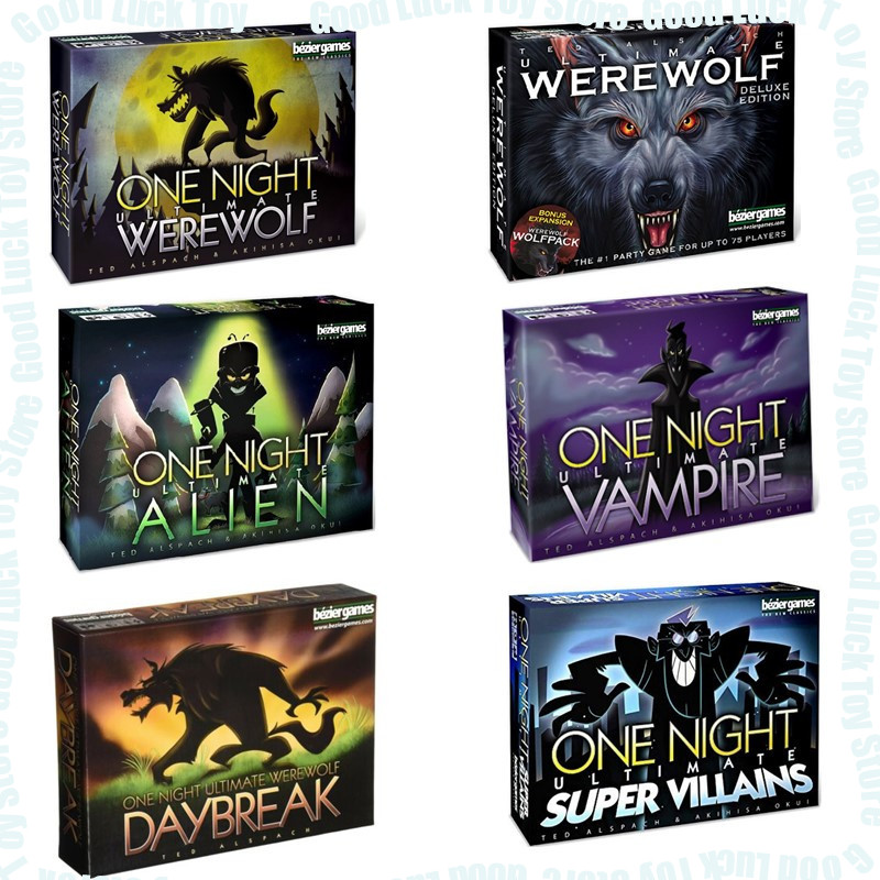 One Night Ultimate Werewolf Al - Board Game Werewolf reseña y precio