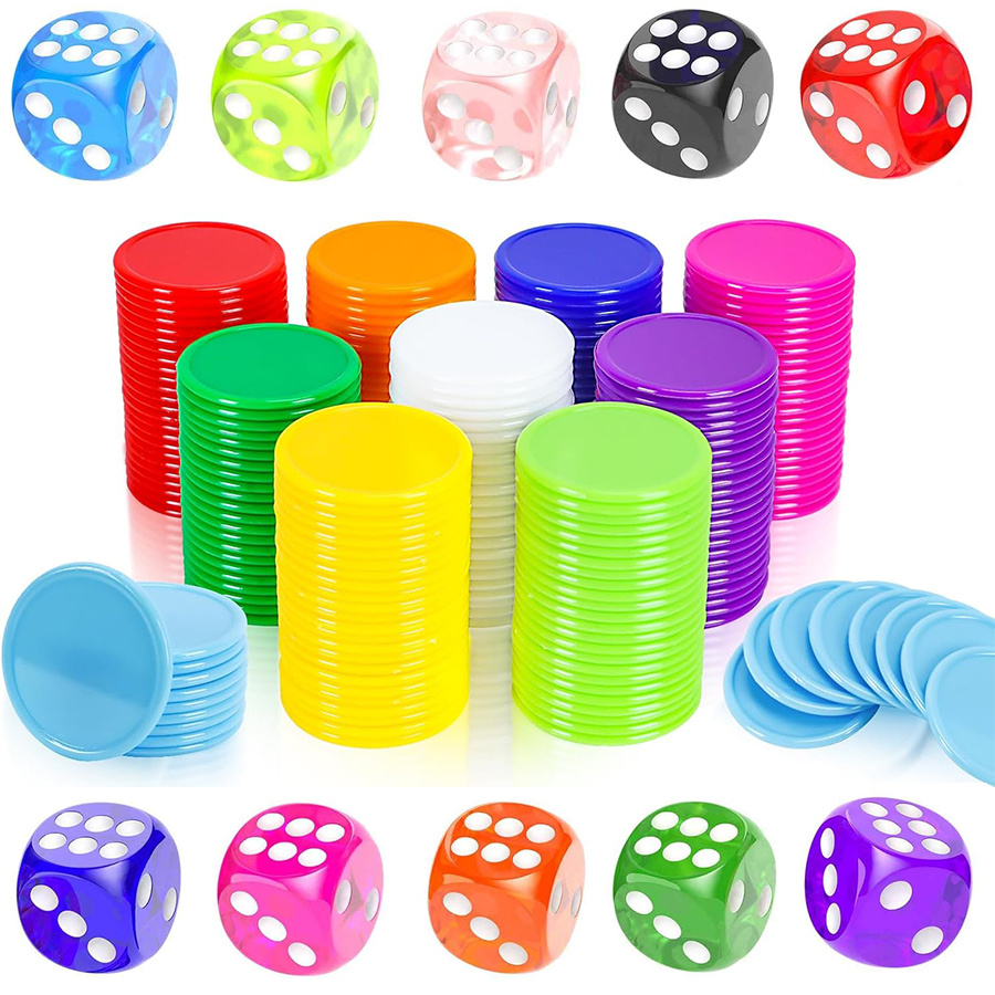Juego de 100 fichas y 10 dados - Board Game Sequence reseña y precio