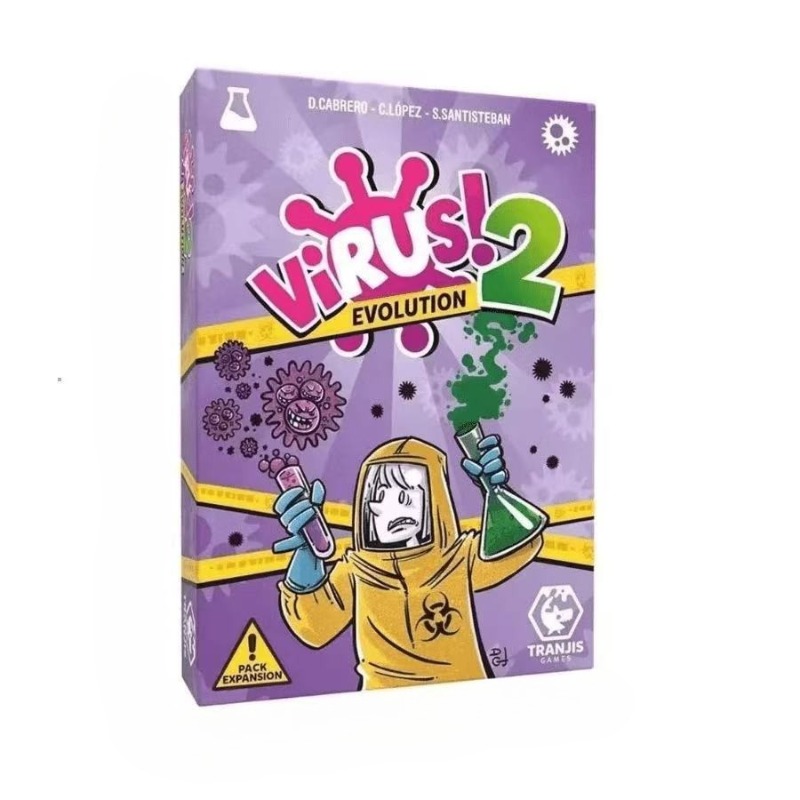 Interesante juego de cartas Vi - Board Game Virus reseña y precio